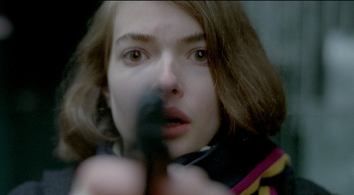 Un cameralook di Zoë Lund in "Ms 45 - L'angelo della vendetta" (1981)