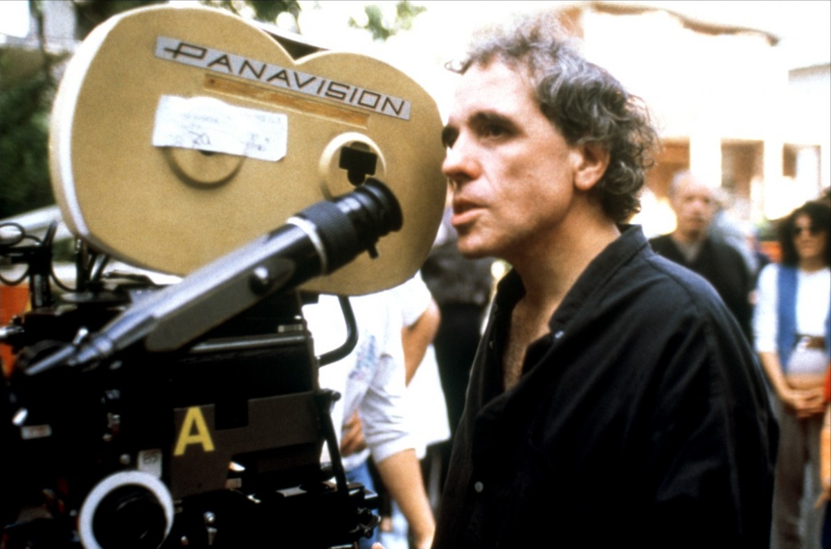 Ferrara durante le riprese di "Fratelli! (1996)
