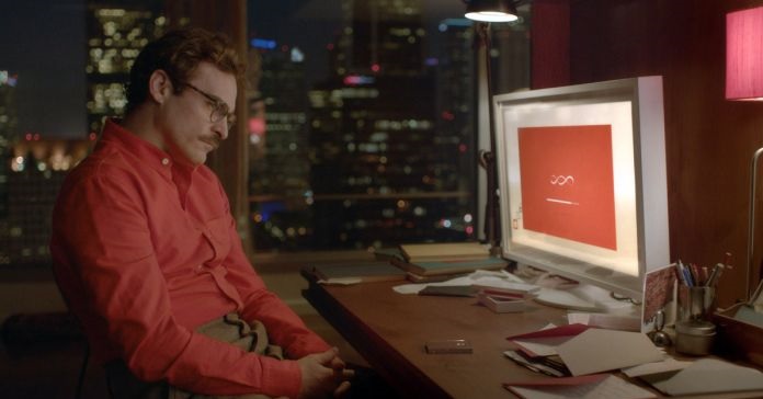 Joaquin Phoenix in "Her"