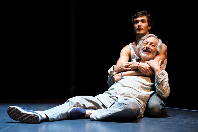 Nella-foto-Leo-Gullotta-e-Eugenio-Franceschini-in-Prima-del-silenzio